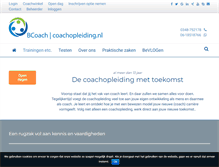 Tablet Screenshot of coachopleiding.nl